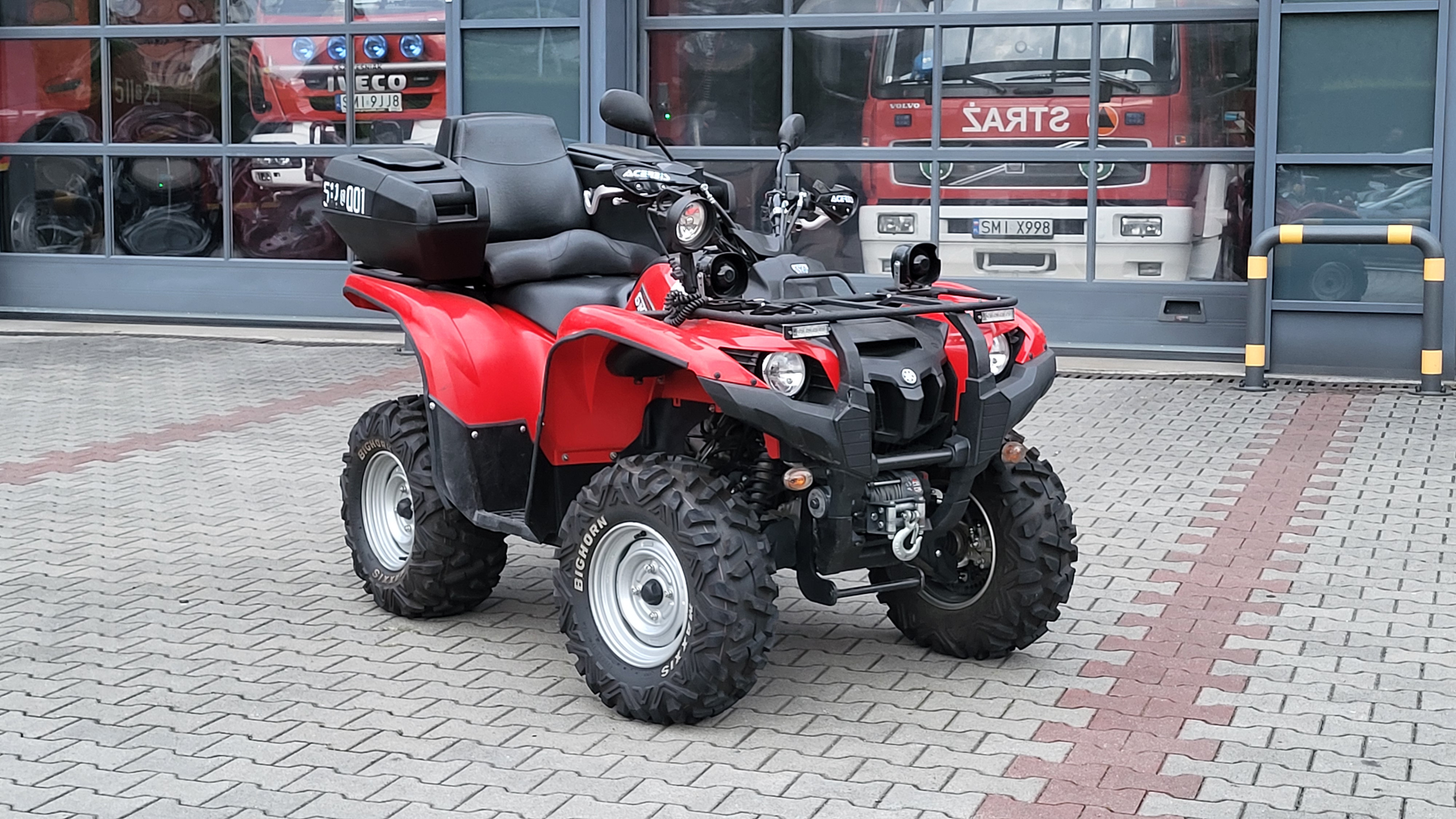 Quad Yamaha Grizzly 550