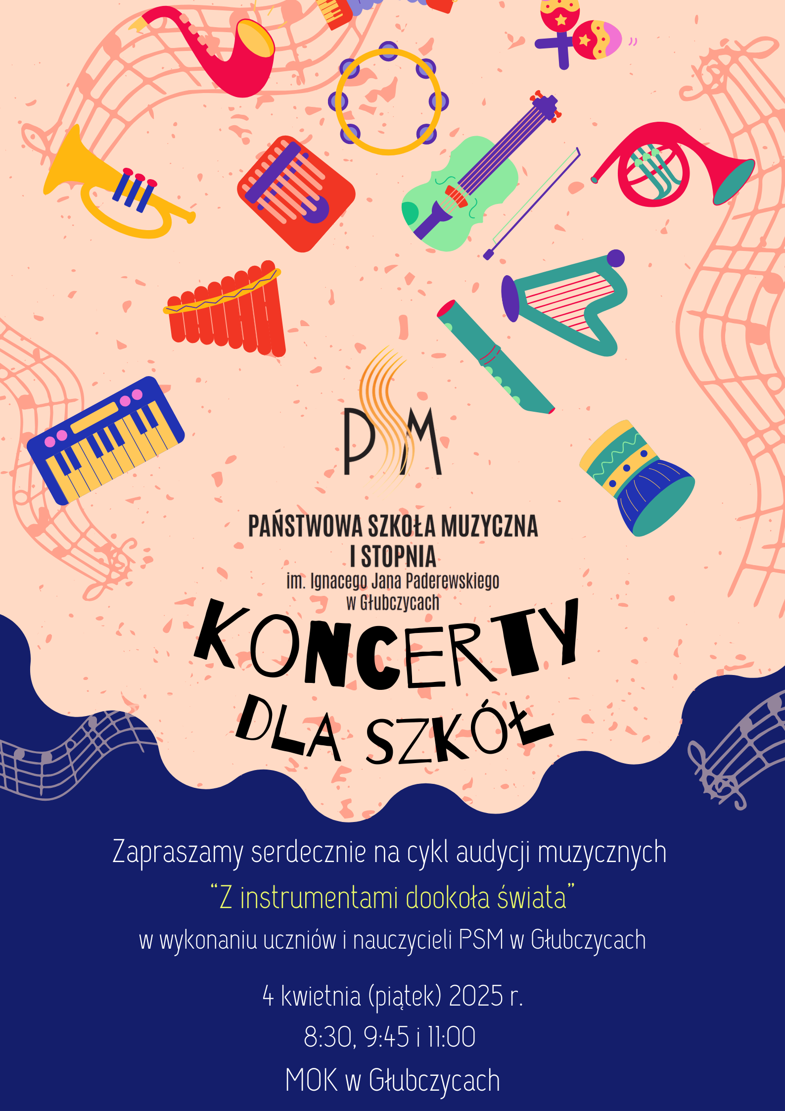 Audycje muzyczne dla szkół podstawowych