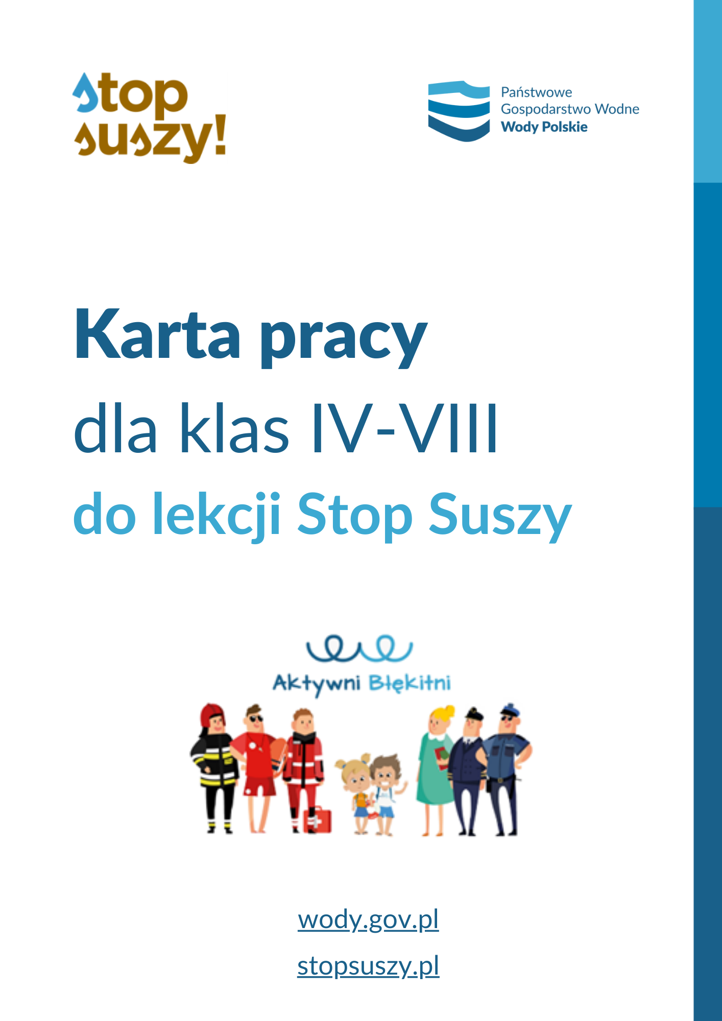 Stop Suszy - karta pracy dla klas IV-VIII