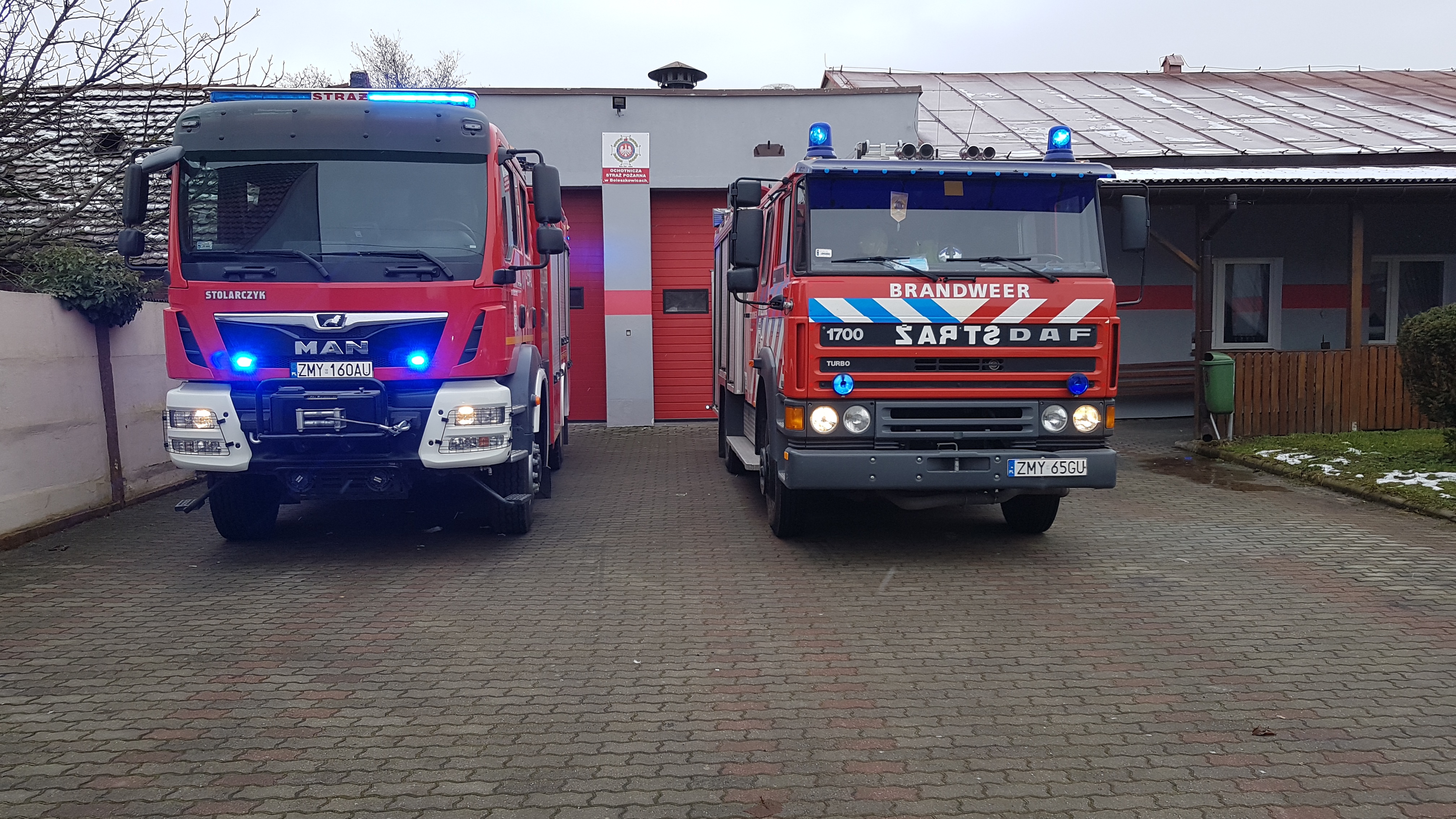 Wozy bojowe OSP Boleszkowice