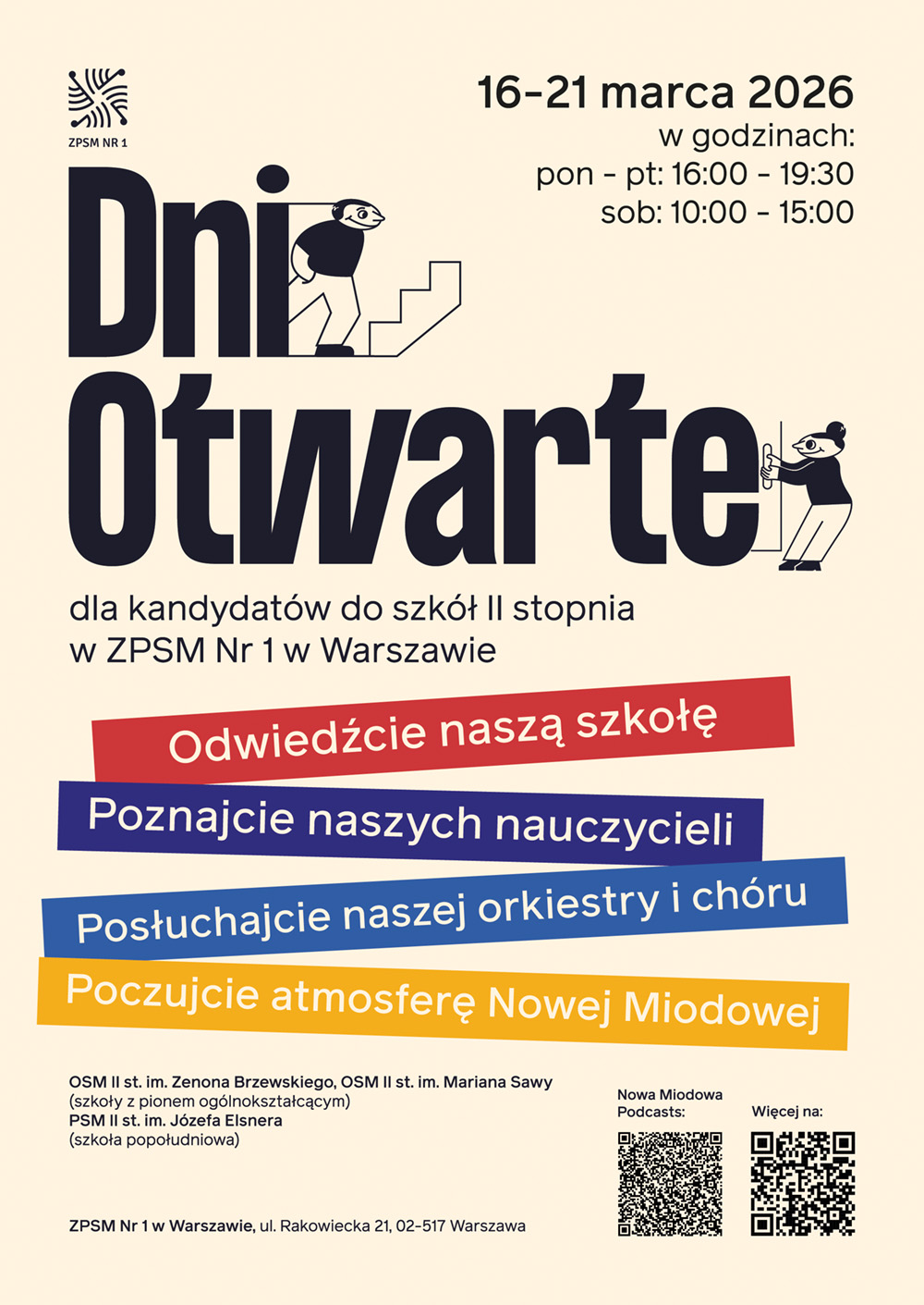 Plakat Dni Otwarte 2026