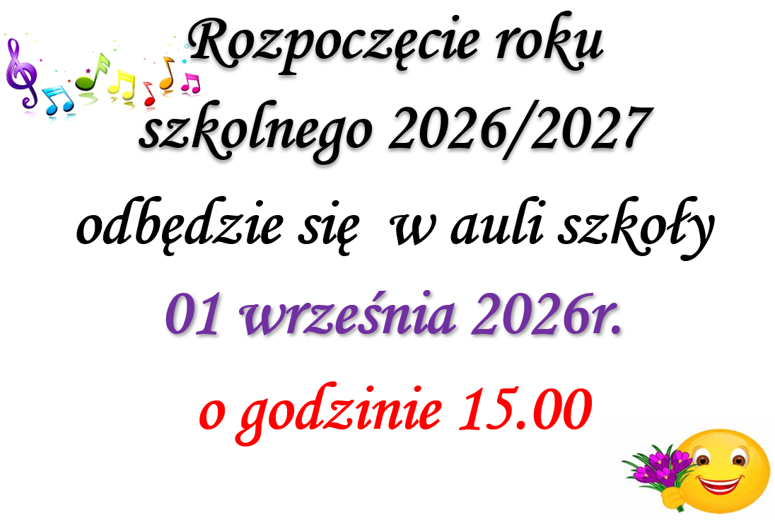 Rozpoczęcie roku szkolnego