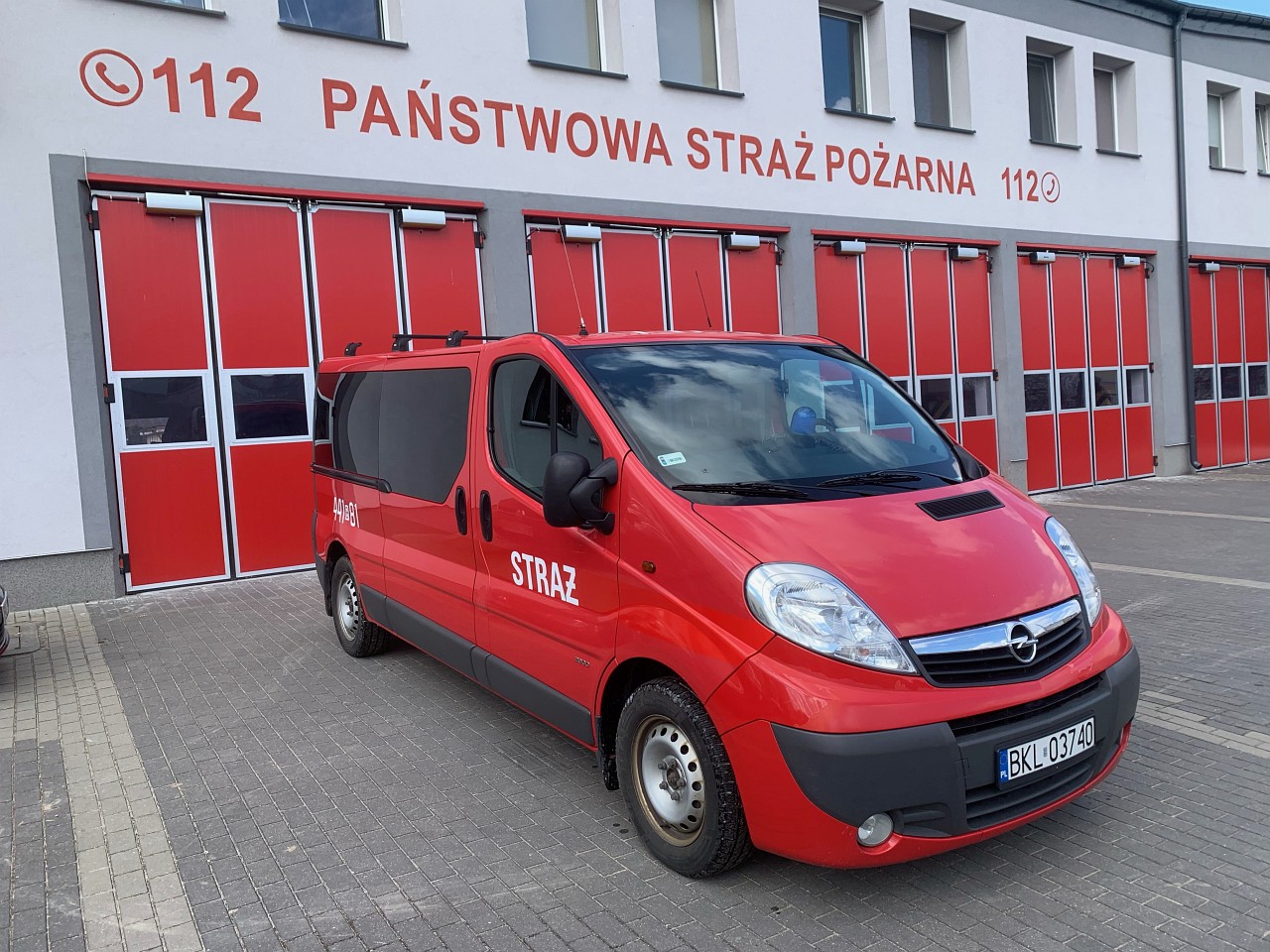 Mikrobus OPEL Vivaro na wyposażeniu JRG Kolno