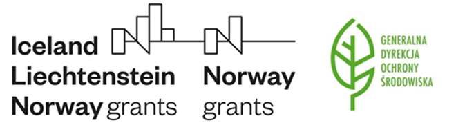 Grafika przedstawia oficjalne logo Funduszy Norweskich oraz Funduszy EOG (EEA and Norway Grants), które finansowane są przez Islandię, Liechtenstein i Norwegię