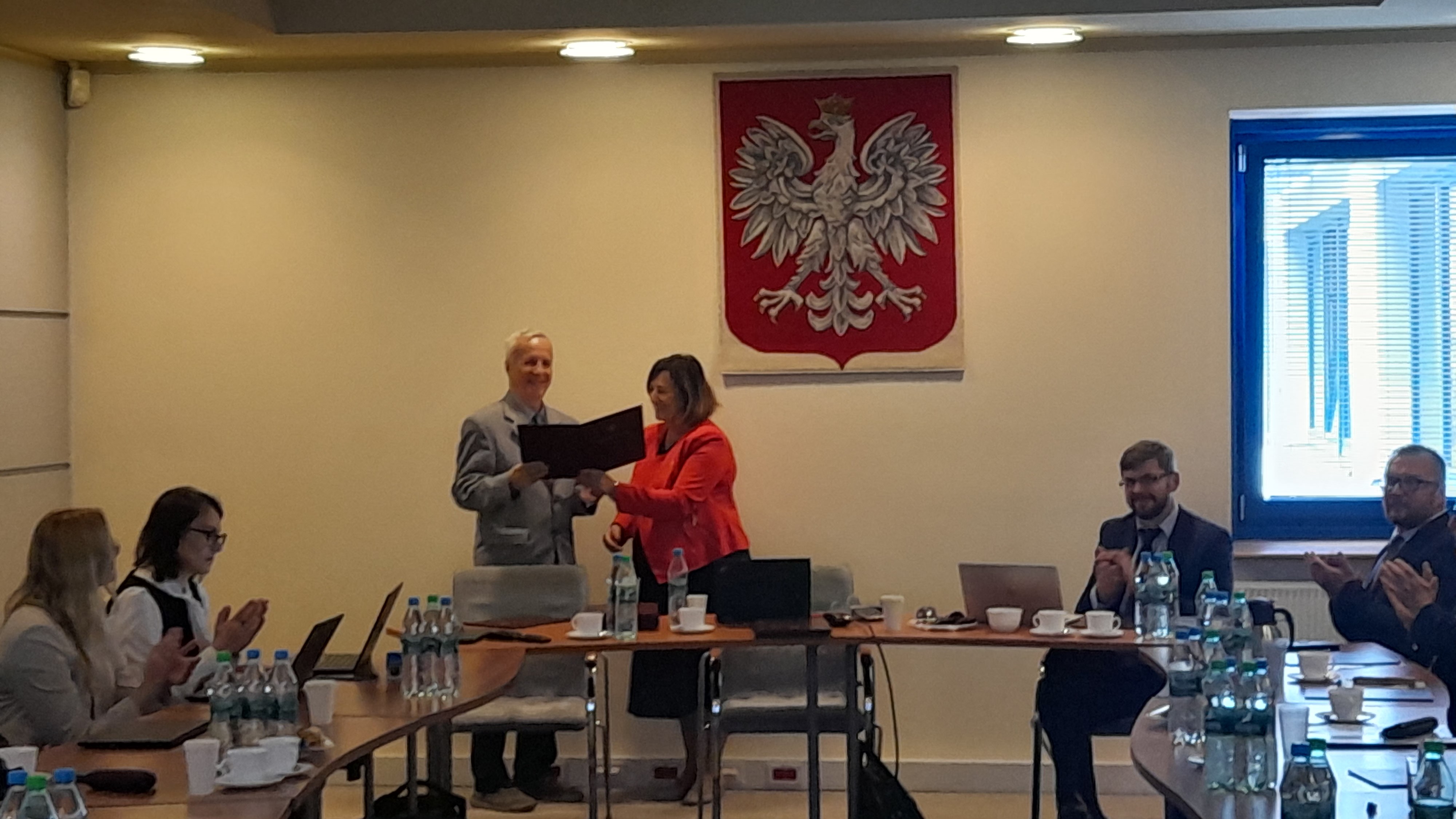 Zdjęcie przedstawia uczestników PRGiK podczas posiedzenia.