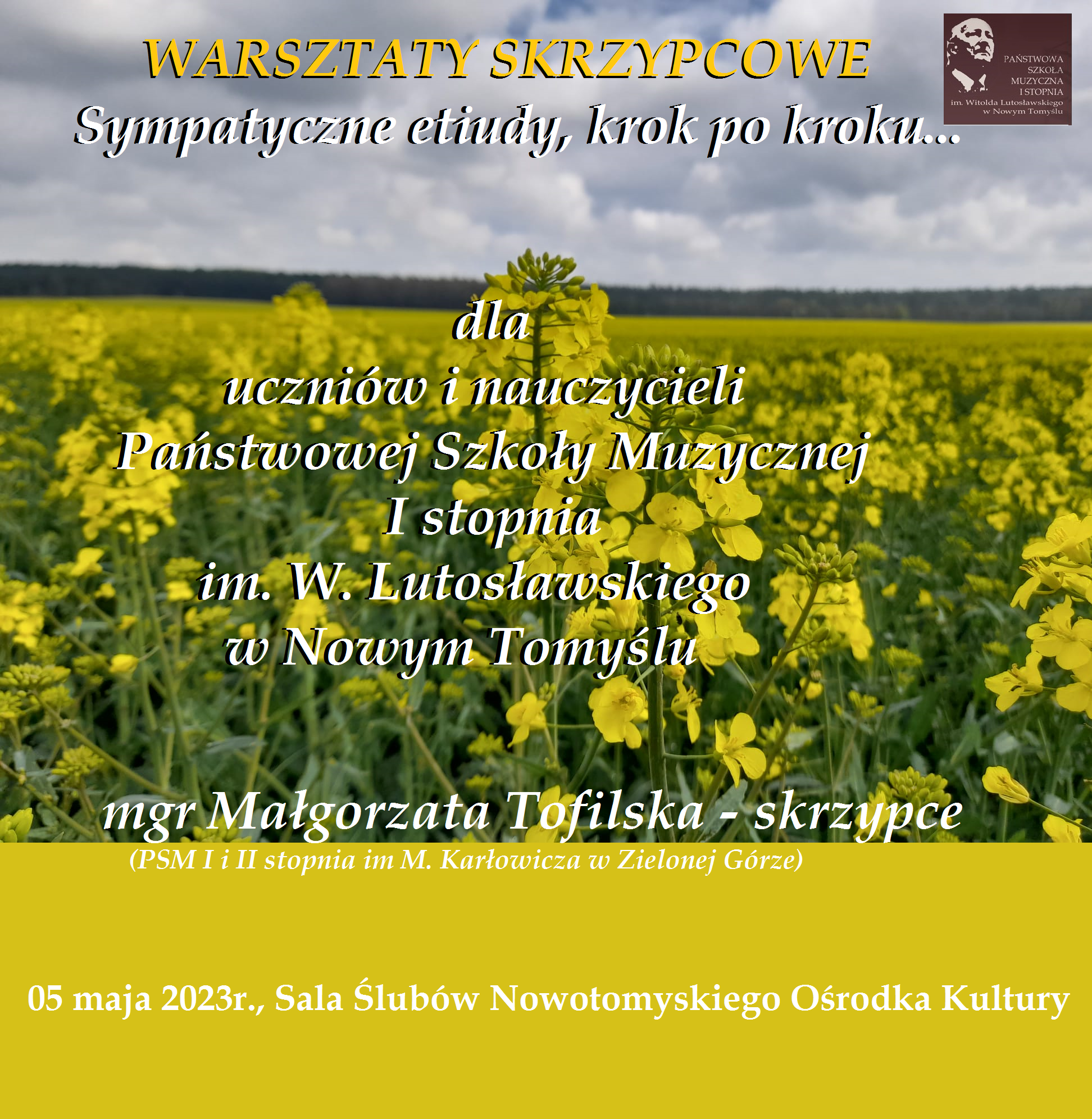 Plakat - Warsztaty skrzypcowe