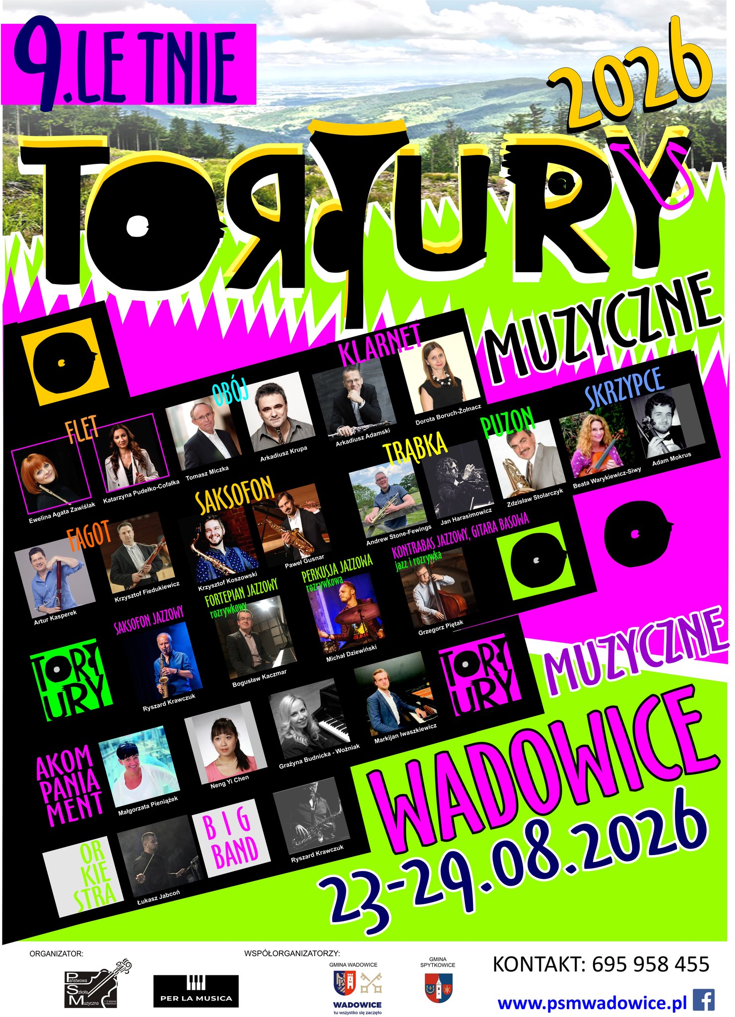 9. Letnie Tortury Muzyczne 23-29.08.2026