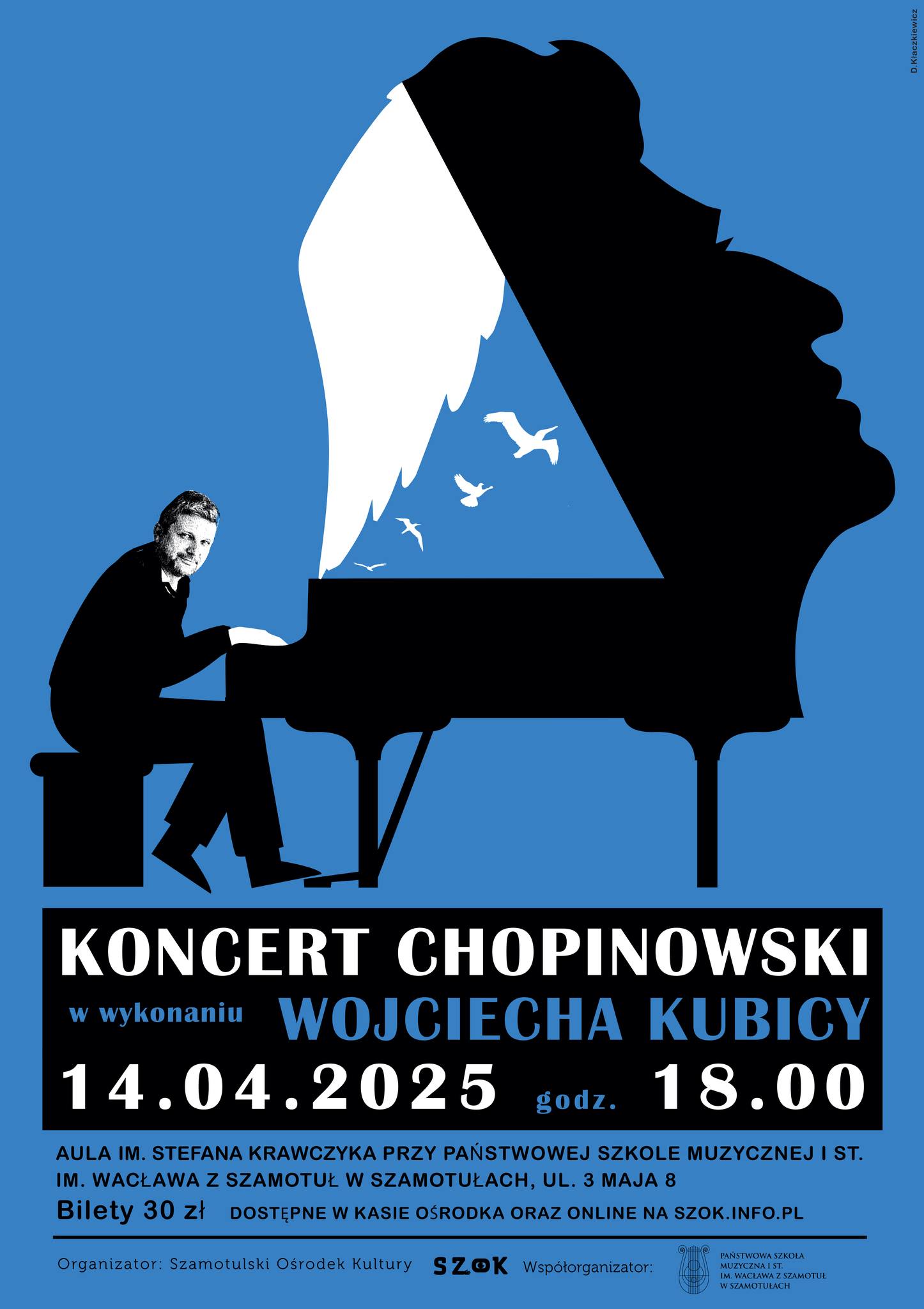 Koncert Wojciecha Kubicy - fortepian 