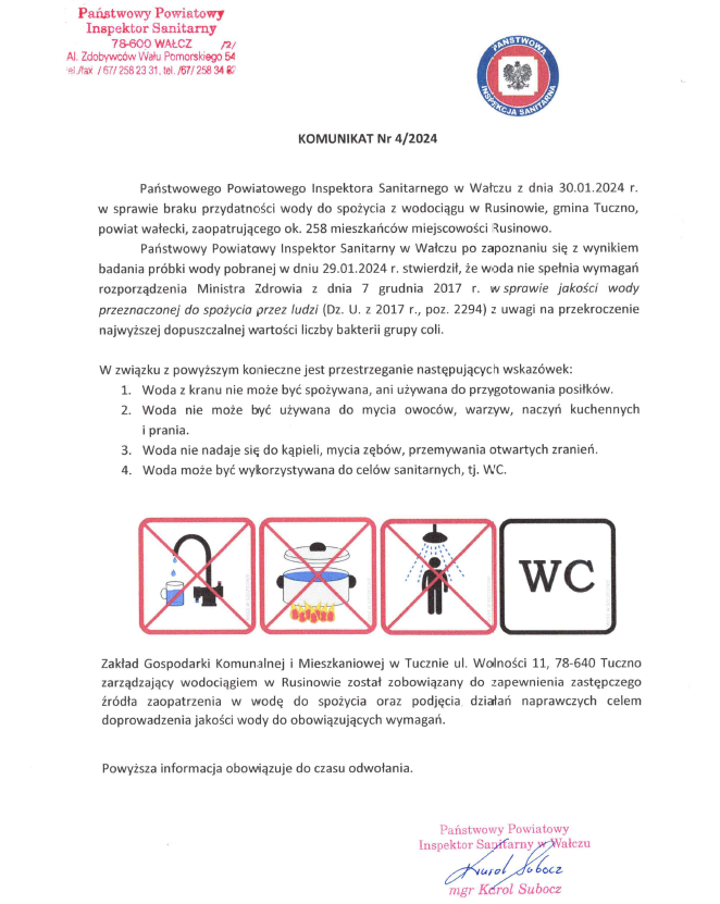 komunikat nr 4 2024