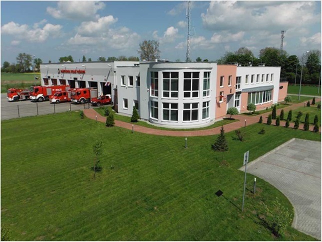 Obecny budynek komendy