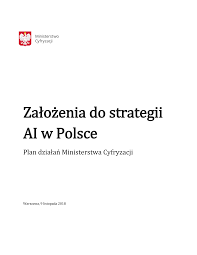 Założenia do strategii AI w Polsce