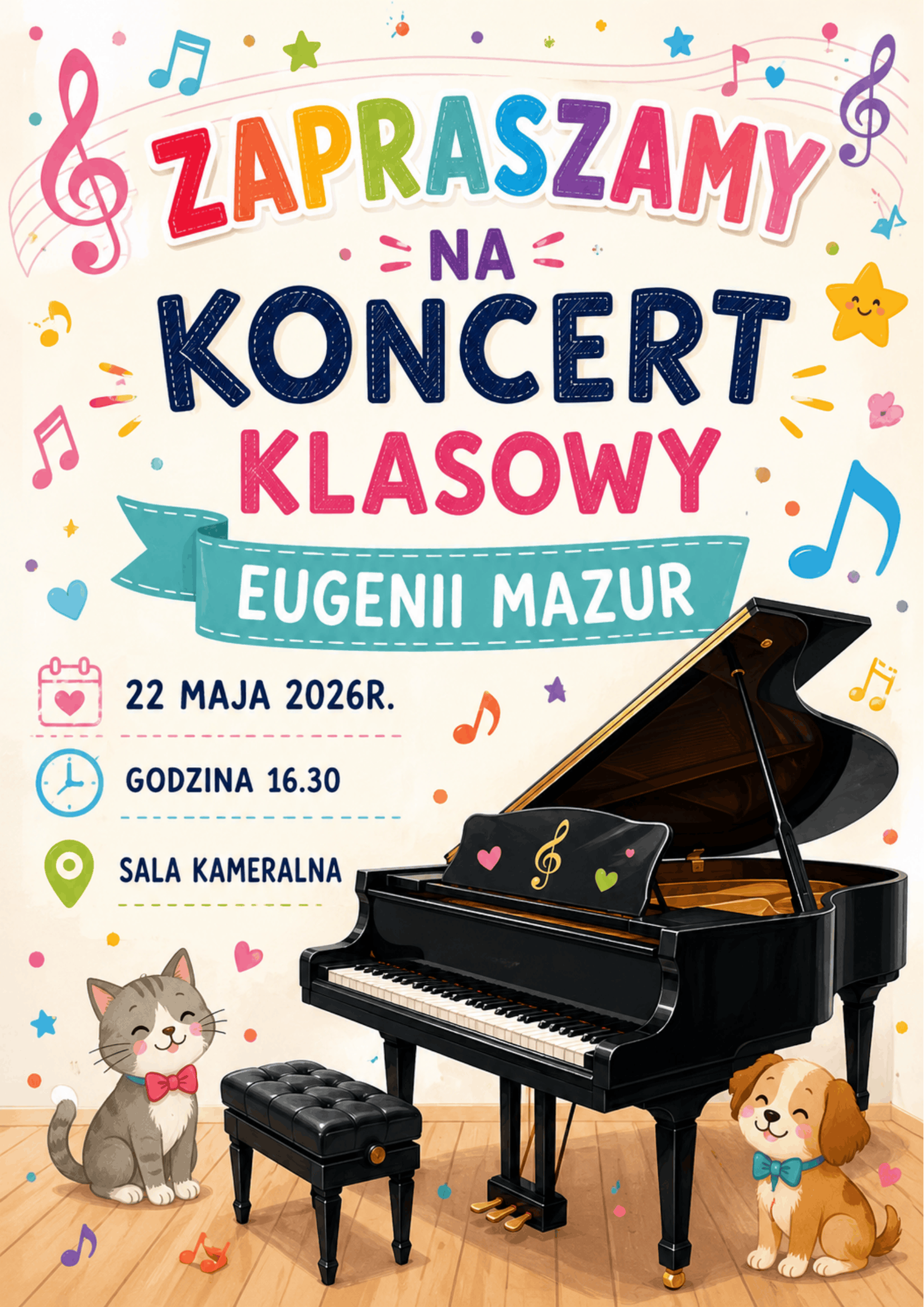Plakat koncert