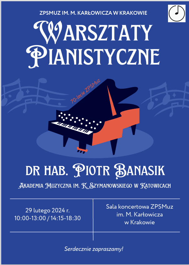 Warsztaty pianistyczne