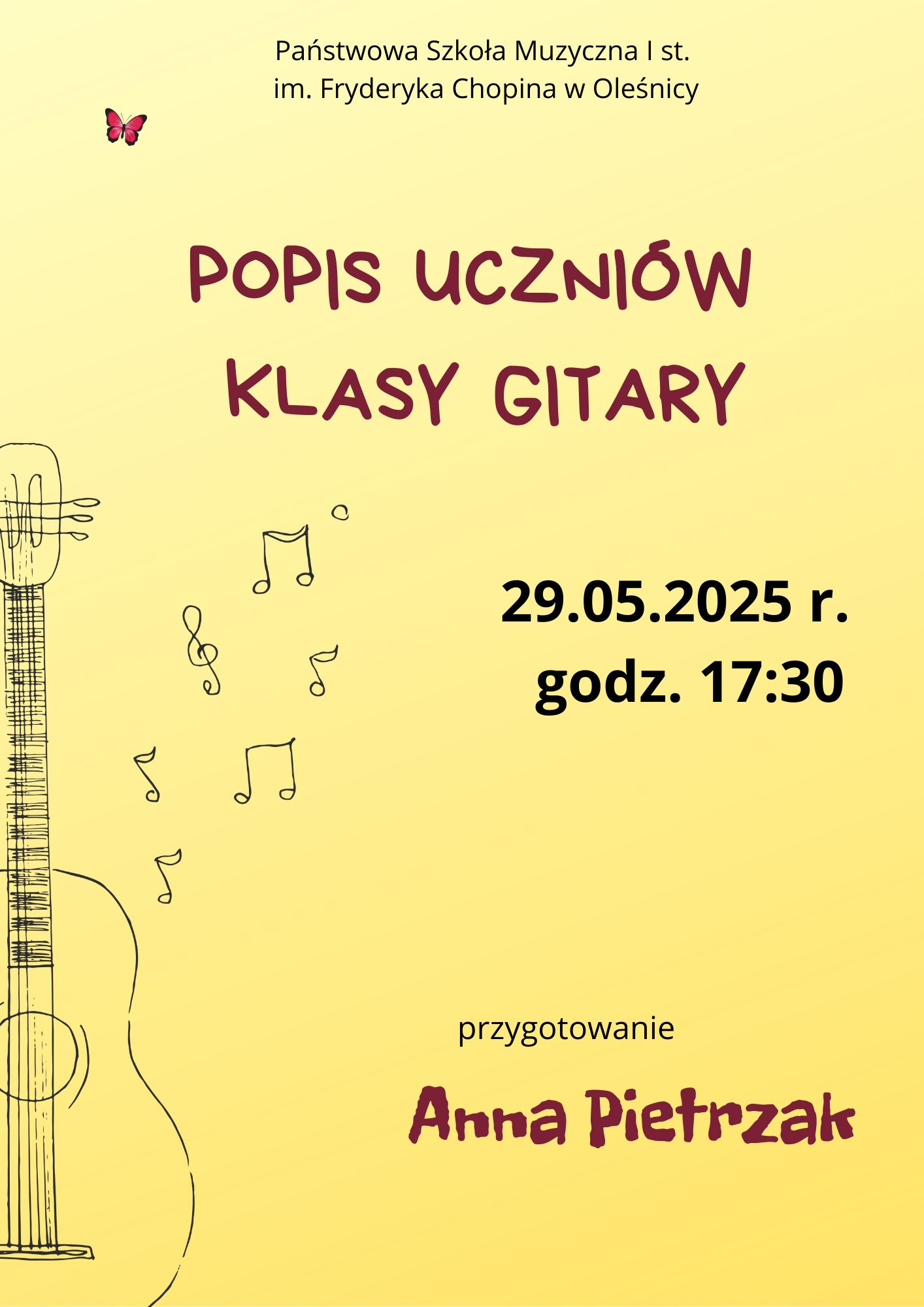 popis gitary