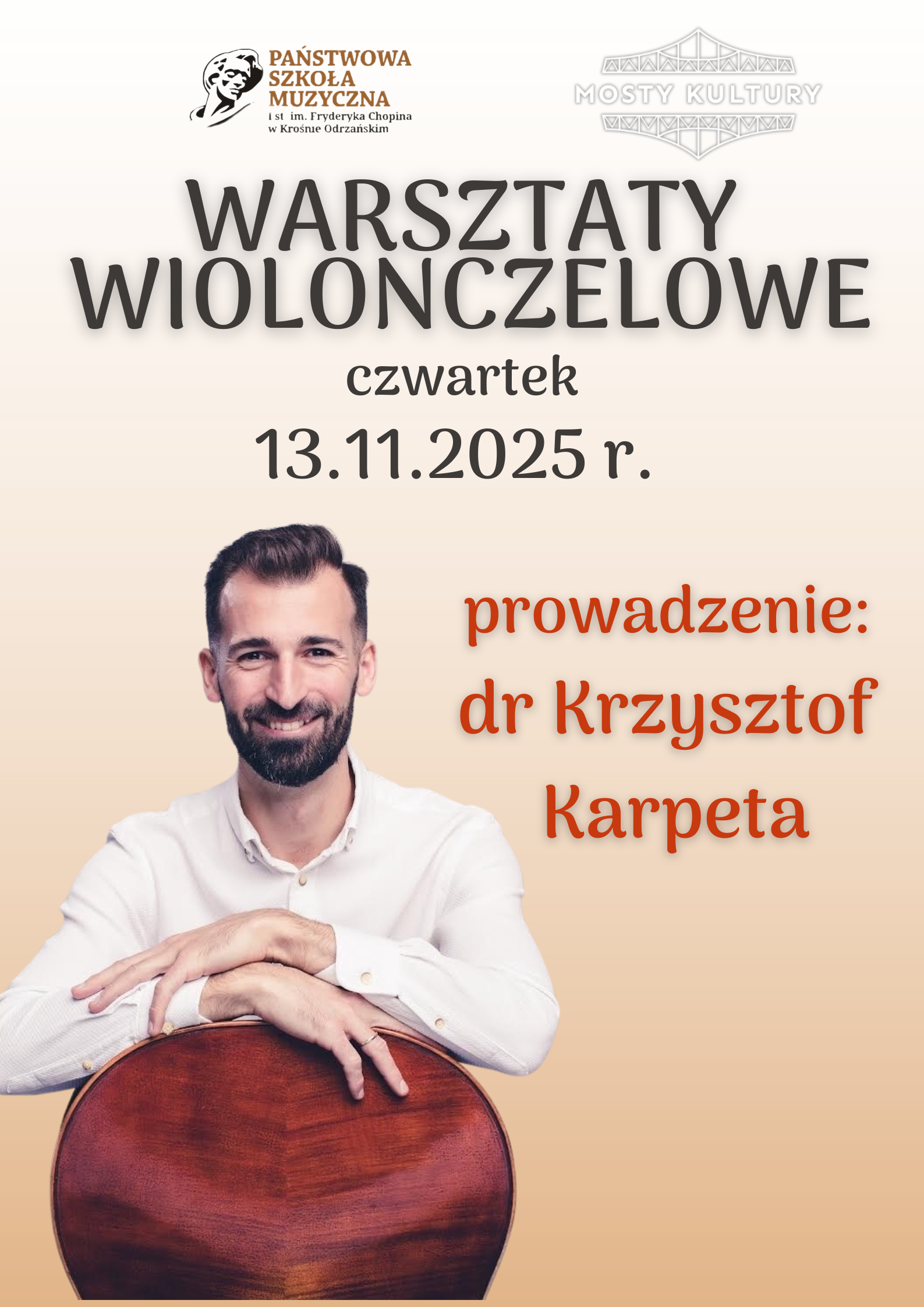 plakat warsztaty wiol. 13.11.2025