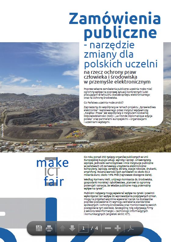 Broszura dla uczelni