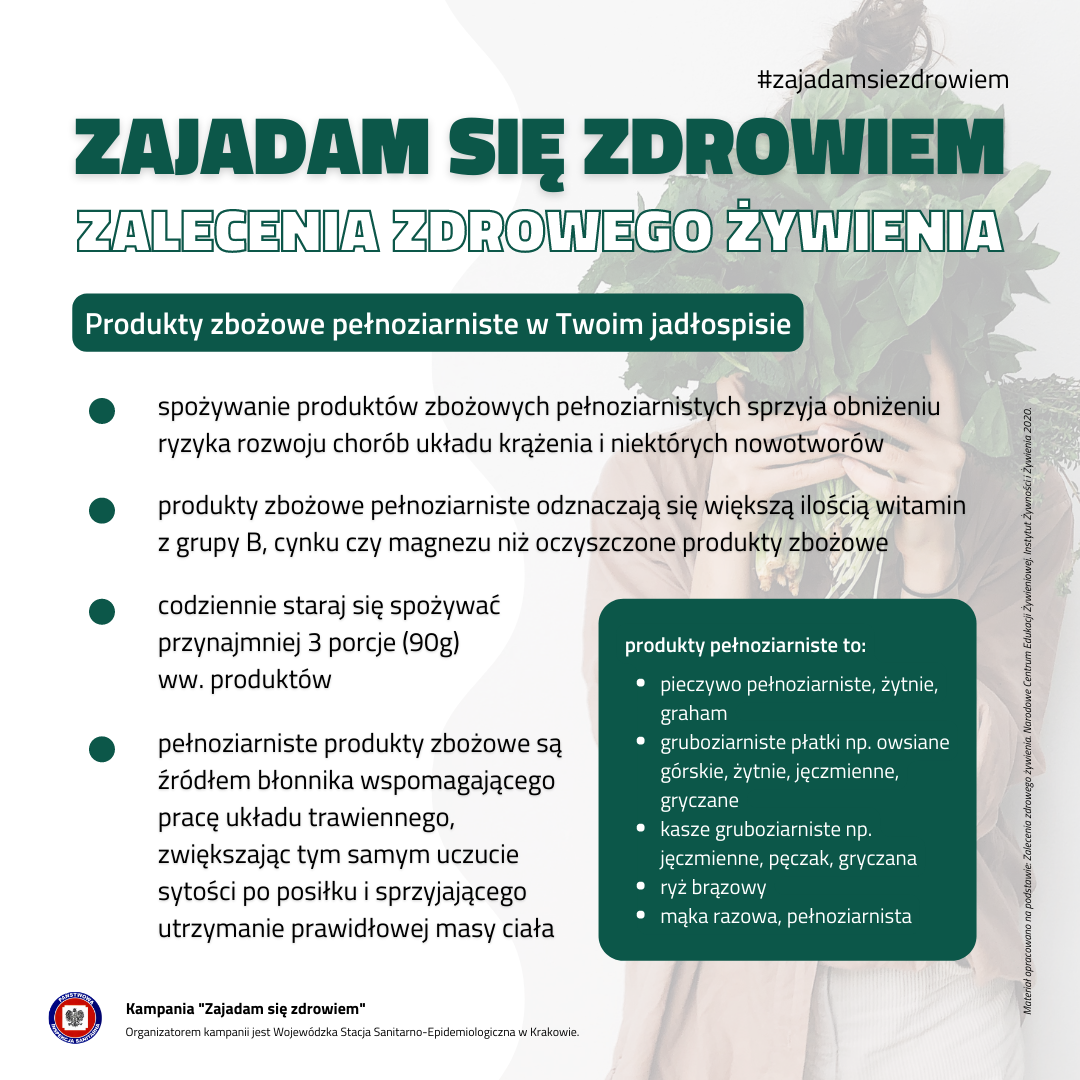 produkty zbożowe pełnoziarniste