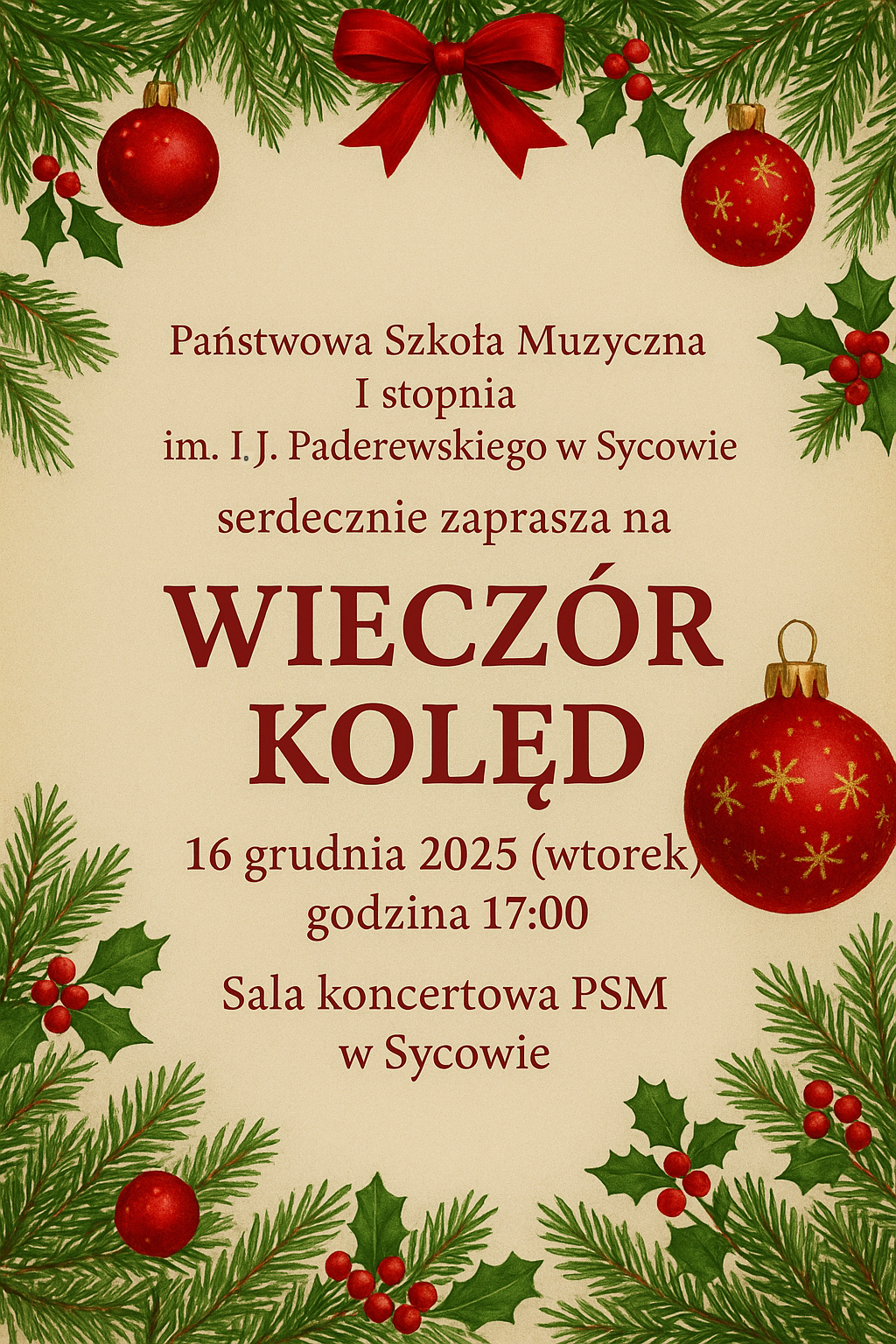 wieczór kolęd