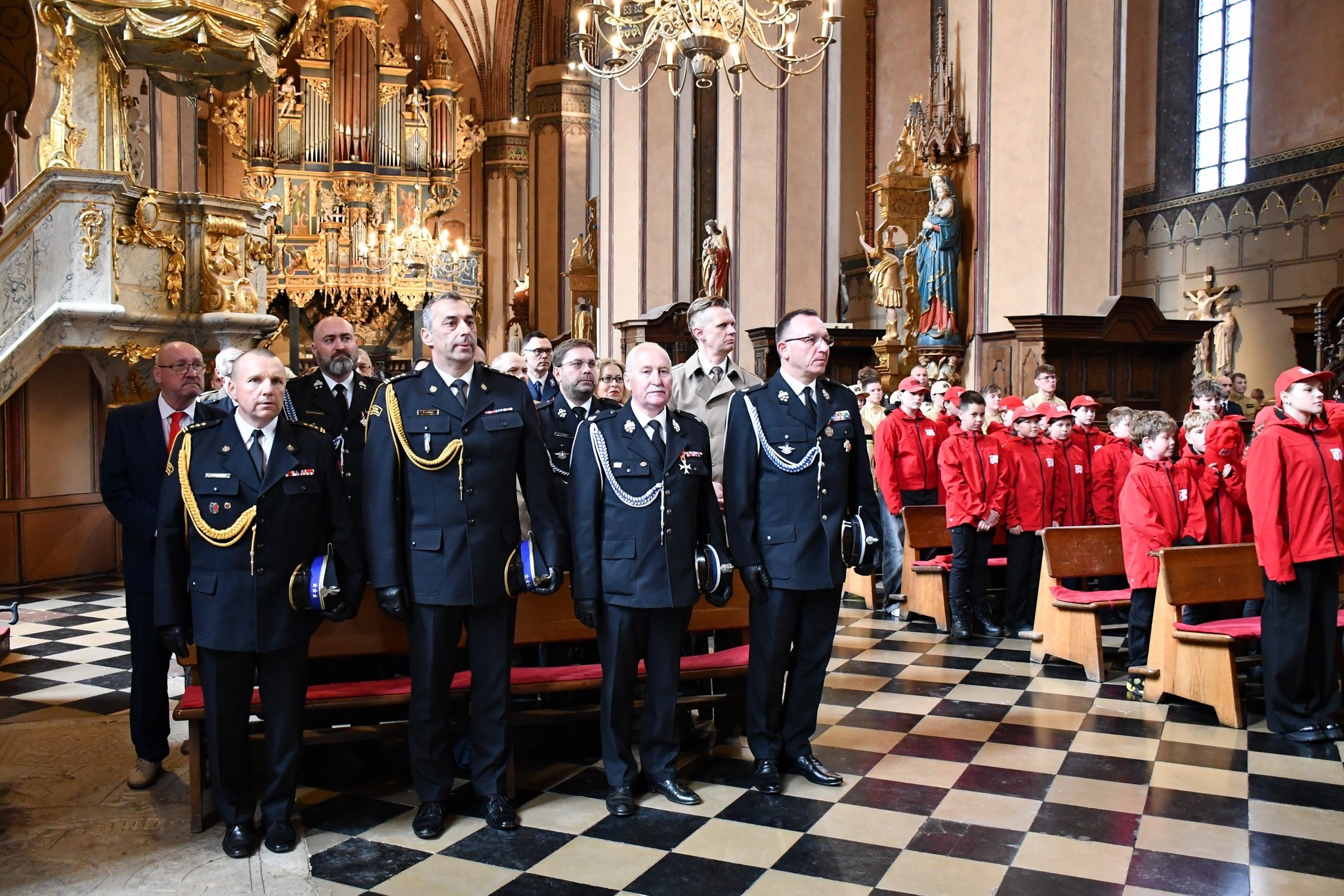 Powiatowe Obchody Dnia Strażaka z udziałem Zastępcy Warmińsko - Mazurskiego Komendanta Wojewódzkiego PSP 