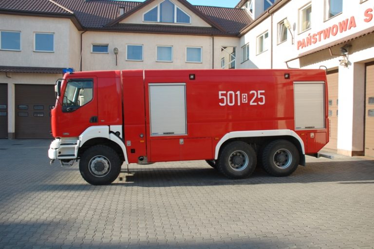samochód pożarniczy