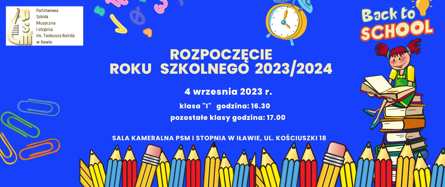 Rozpoczęcie roku szkolnego 2023/2024 