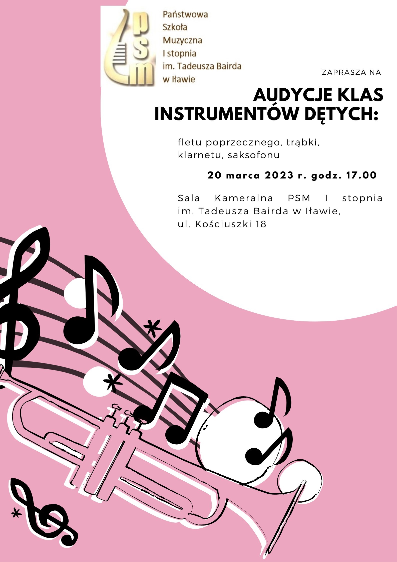 Audycje instrumentów dętych