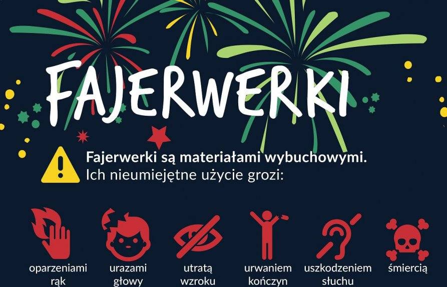 Uważaj z fajerwerkami!!! 