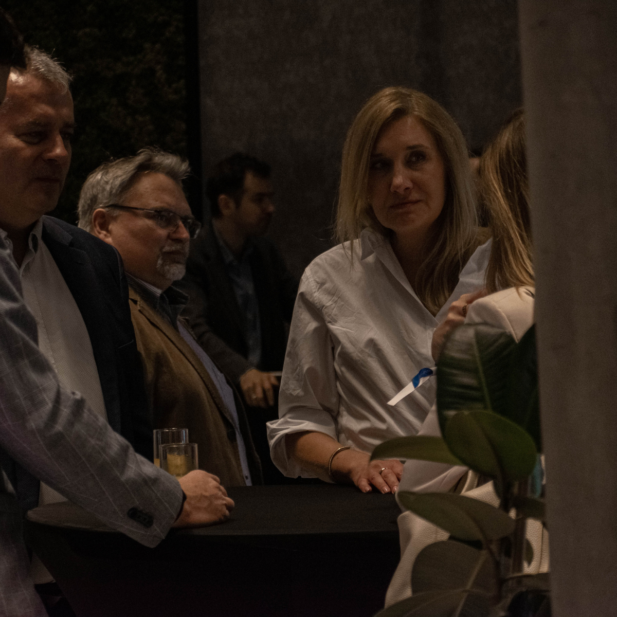 Agnieszka Krauzowicz Kierująca CPPC i Maciej Drabio Zastępca Dyrektora podczas rozmowy na wydarzeniu.