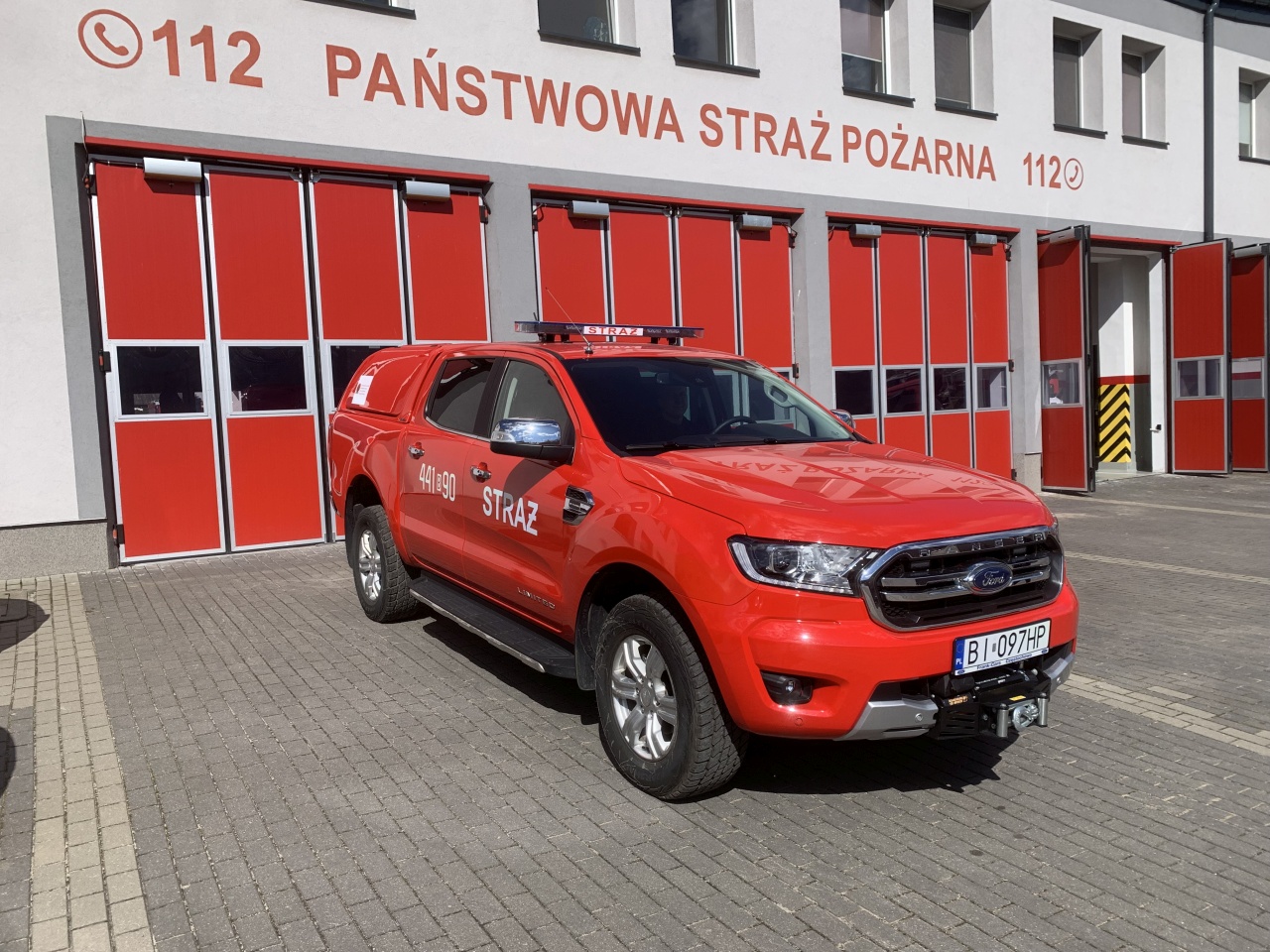 Samochód Rozpoznania Ratowniczego FORD Ranger – SLRR
