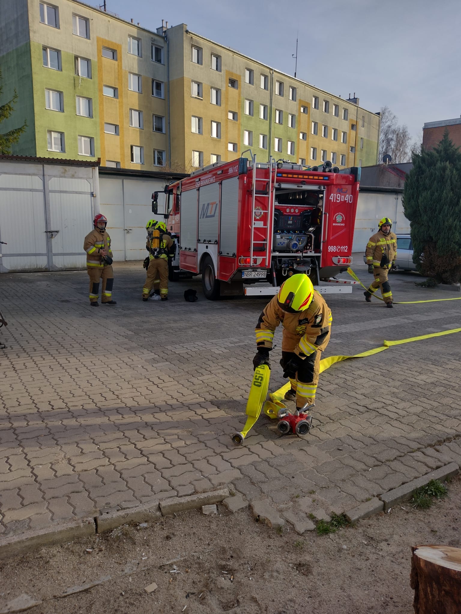 Inspekcja gotowości operacyjnej jednostki OSP Braniewo