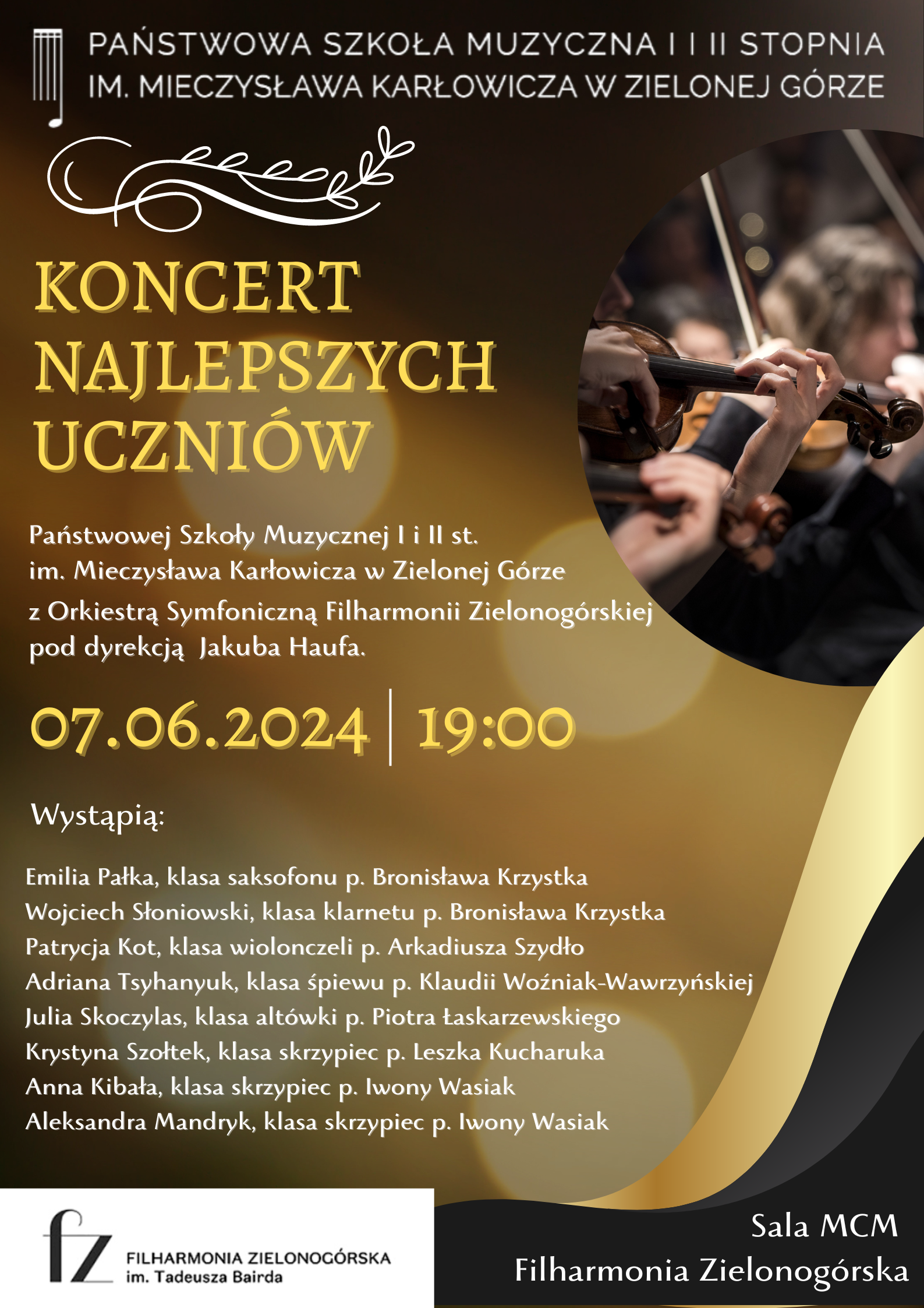 Koncert uczniów