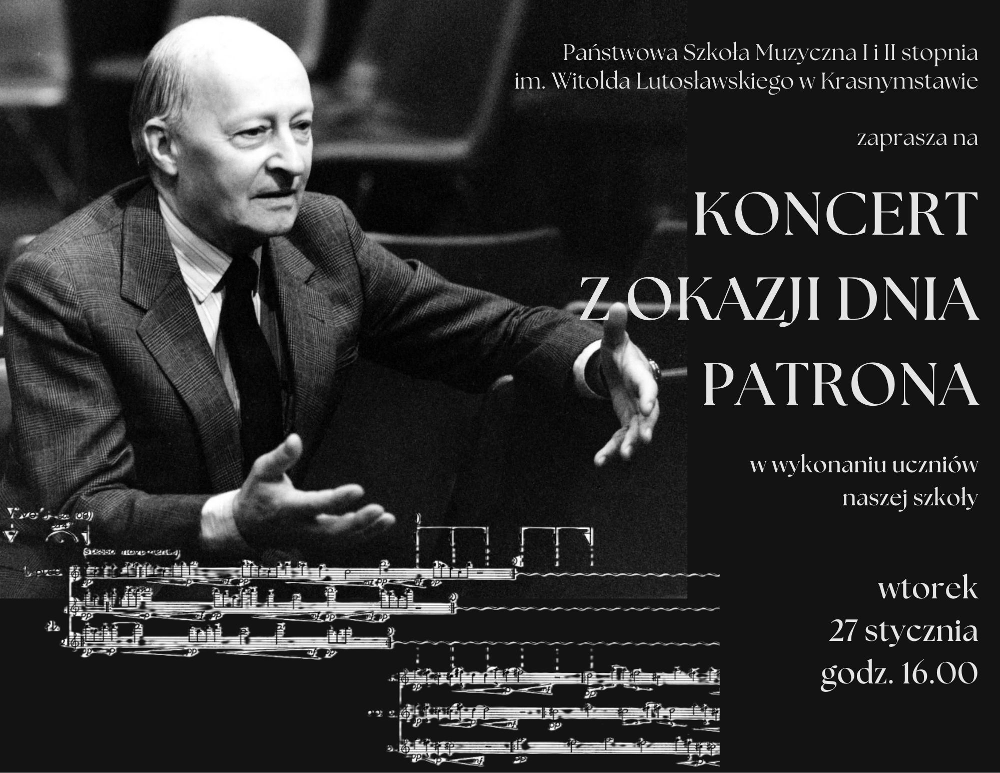 Koncert z okazji dnia patrona