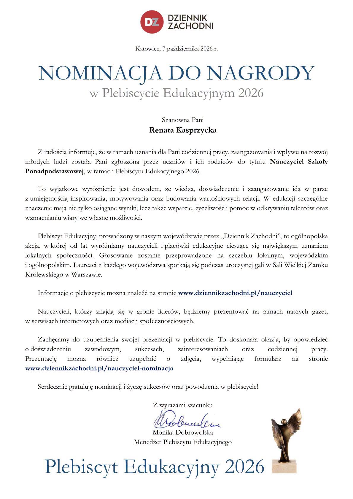 nominacja