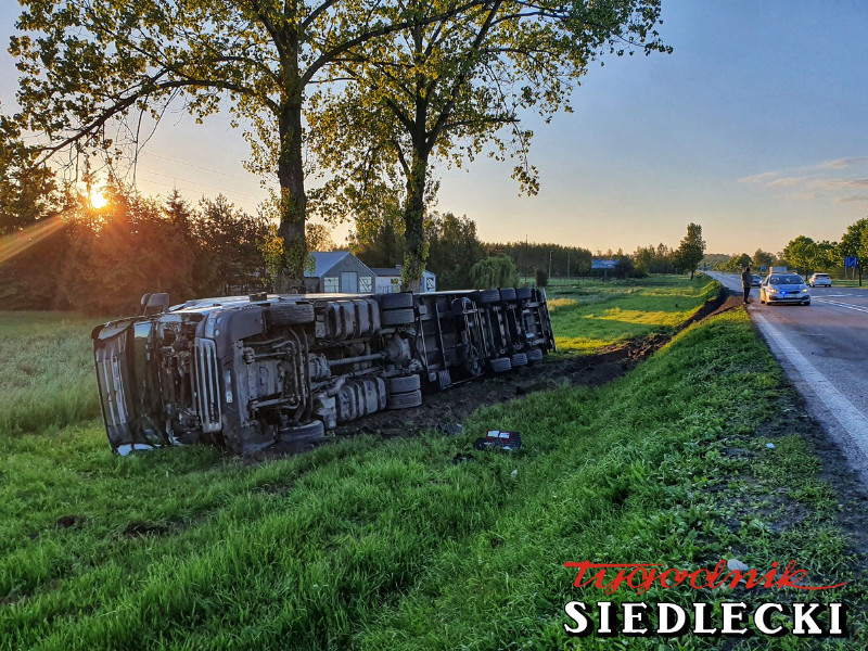 Wypadek w miejscowości Grabianów.