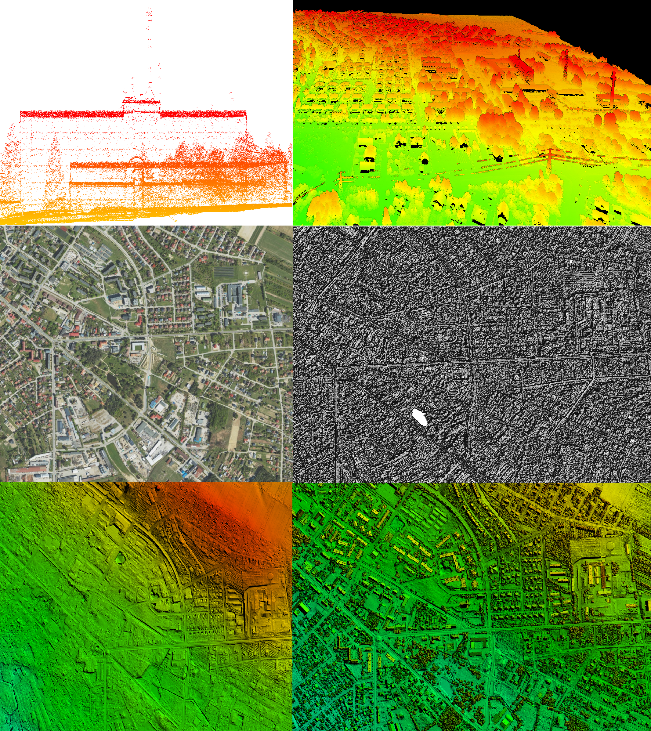 Ilustracja przedstawia dane fotogrametryczne