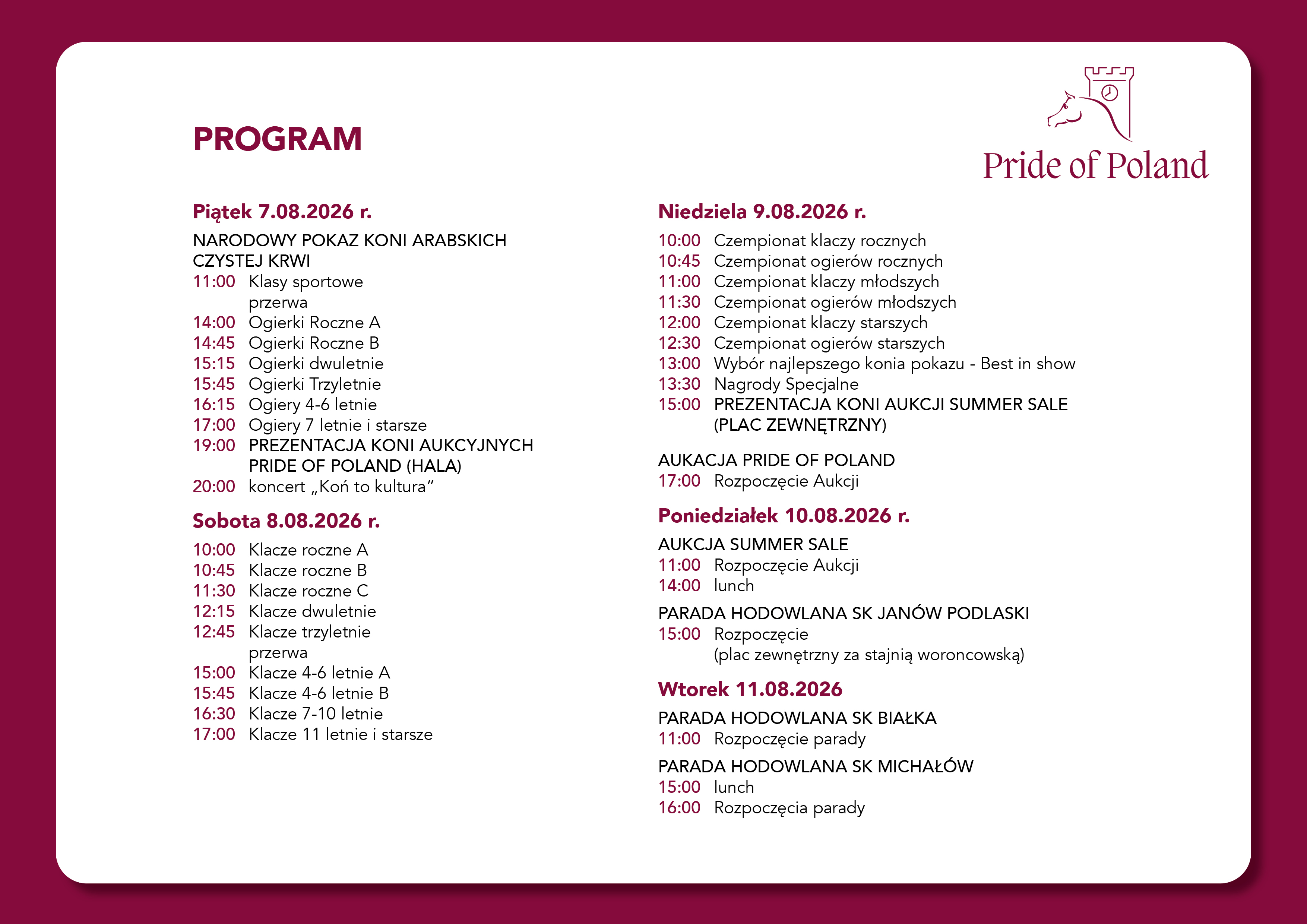 Program