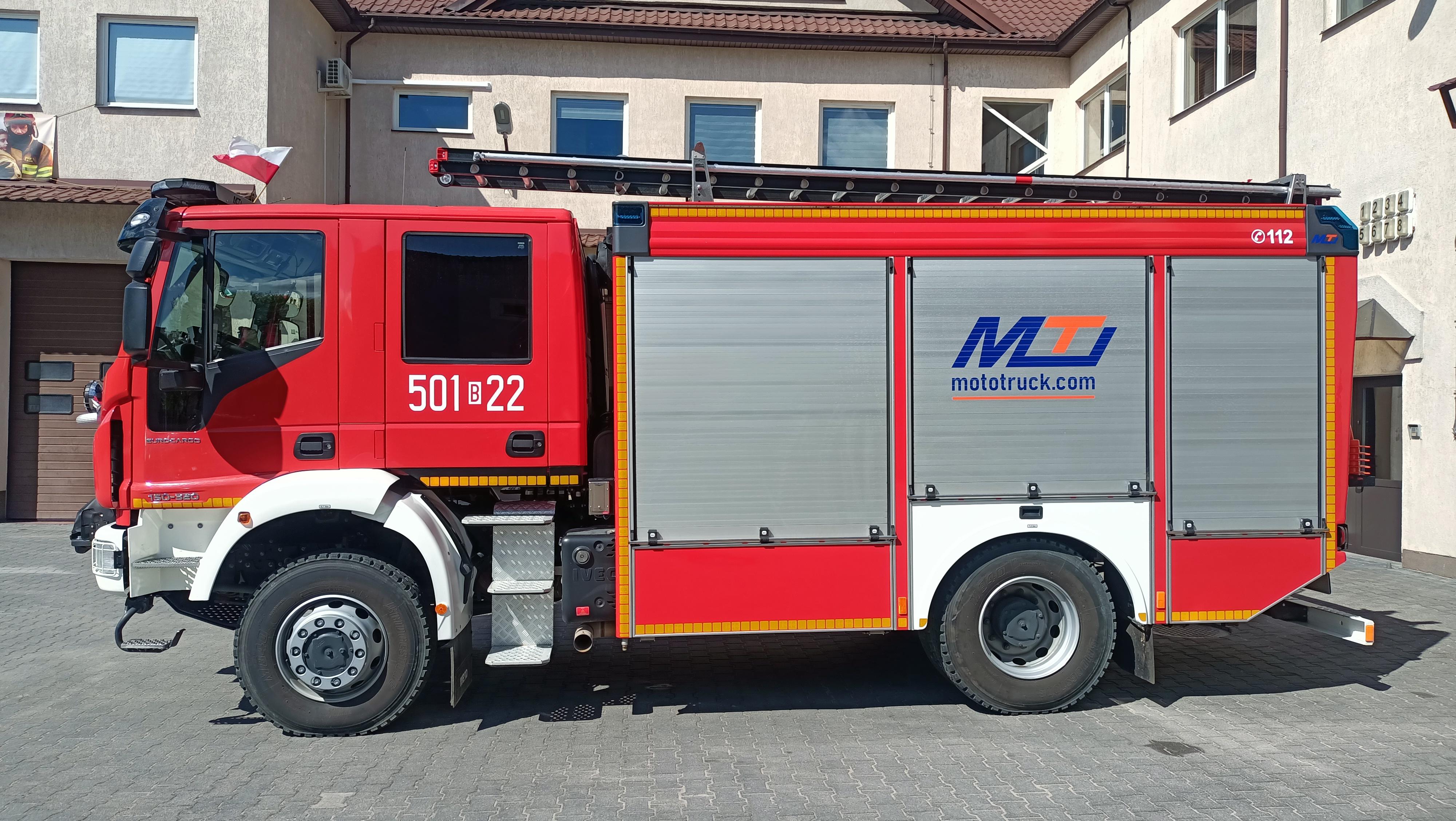 samochód pożarniczy