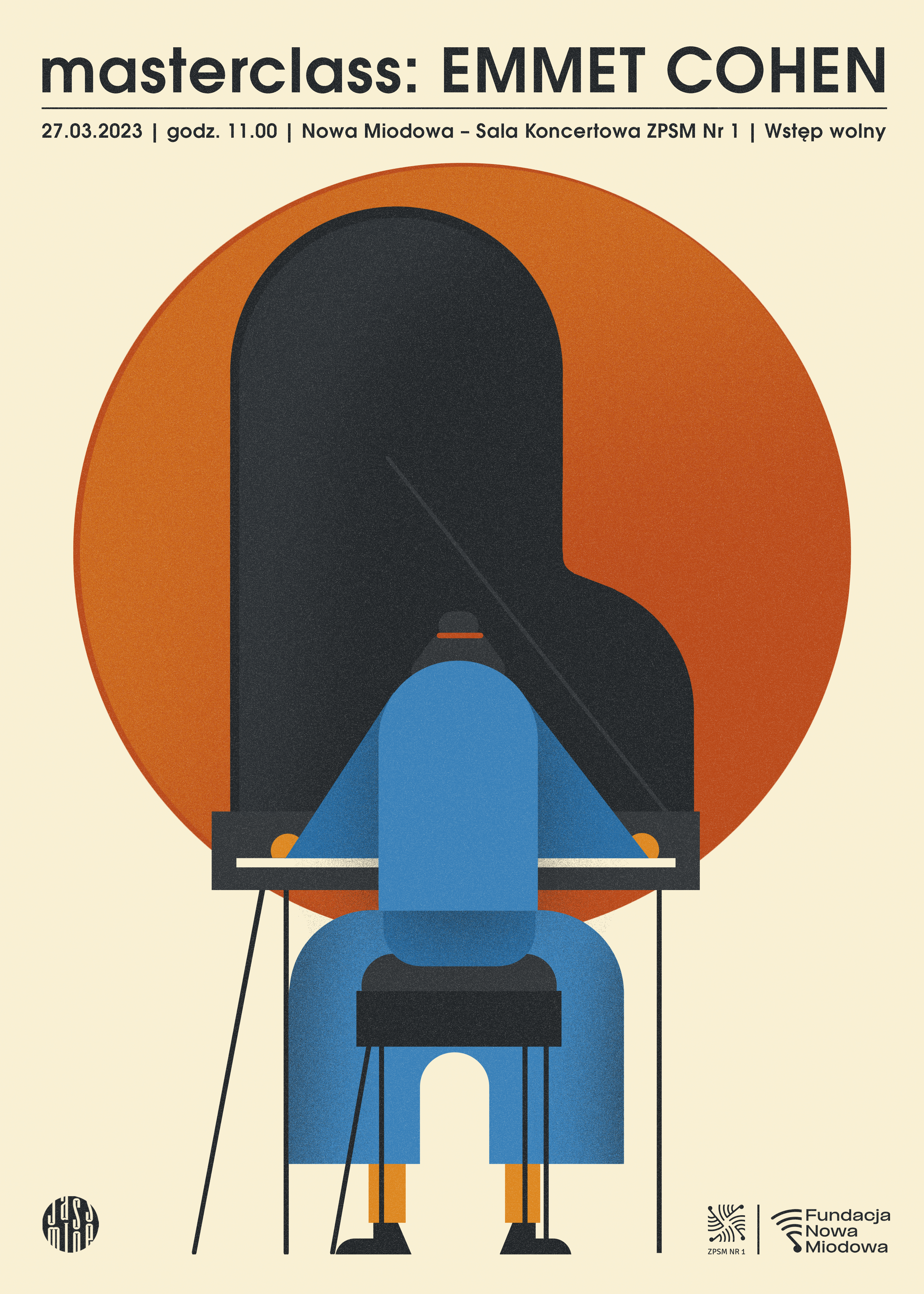 Plakat masterclass Emmet COhen