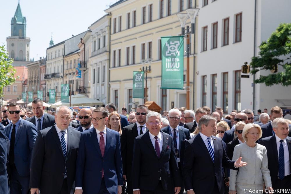 Obchody 450. rocznicy Unii Lubelskiej.