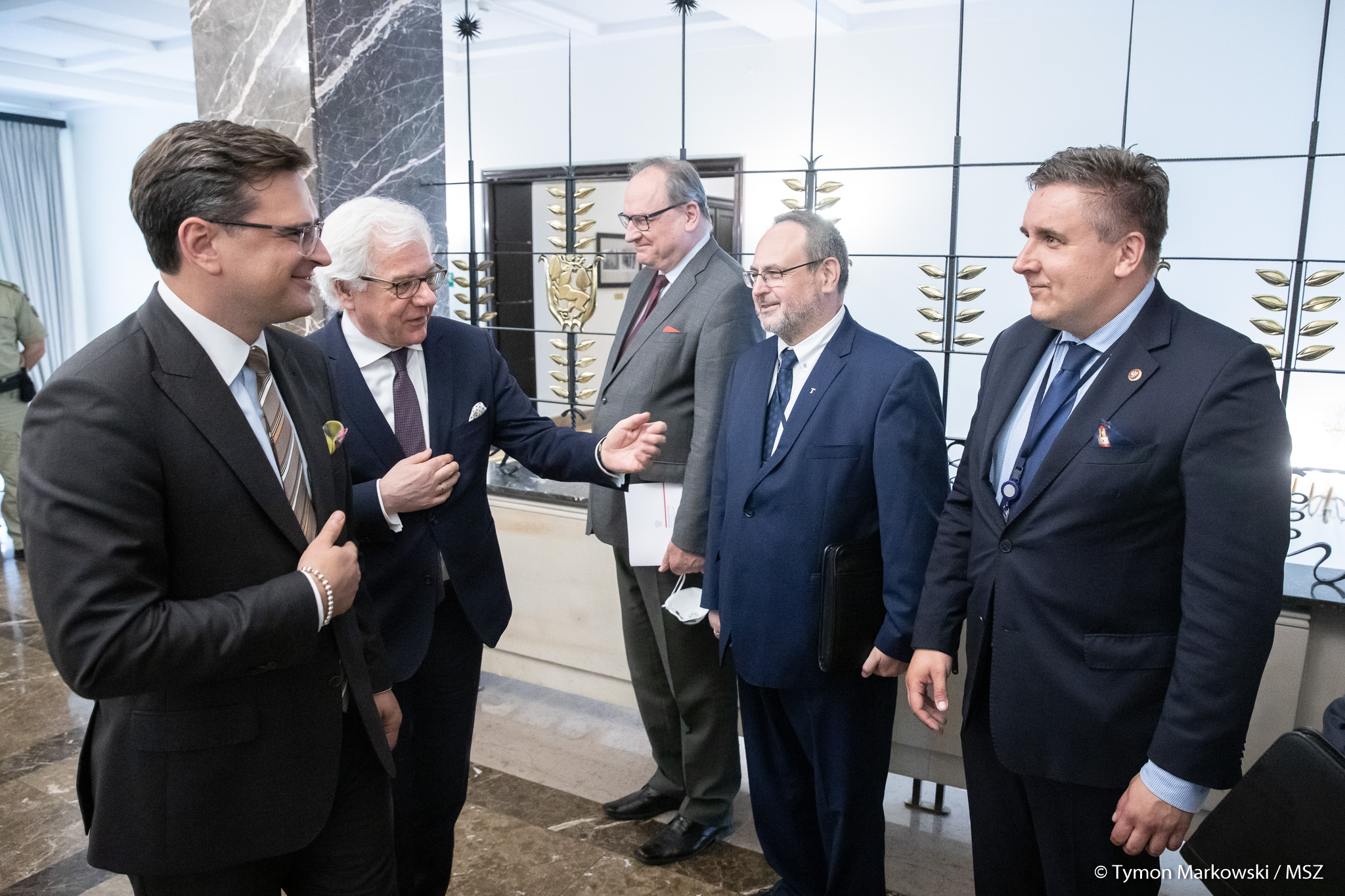 Minister Jacek Czaputowicz met Ukraines Foreign Minister 