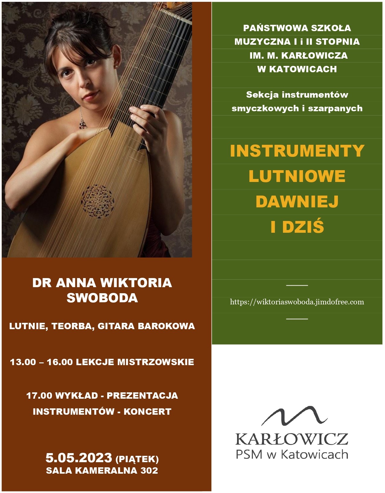 „INSTRUMENTY LUTNIOWE DAWNIEJ I DZIŚ”