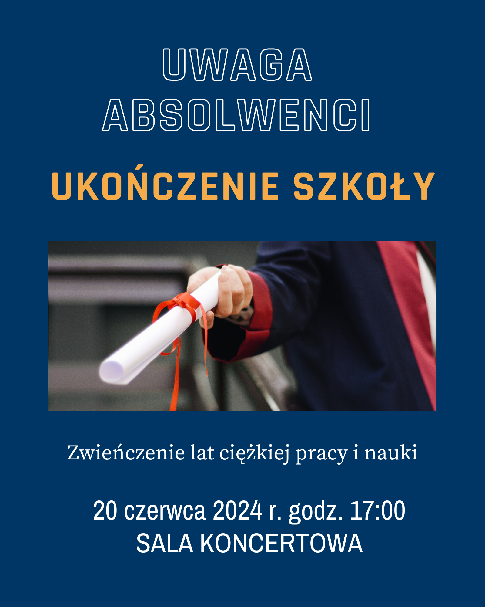 Zakończenie roku szkolnego