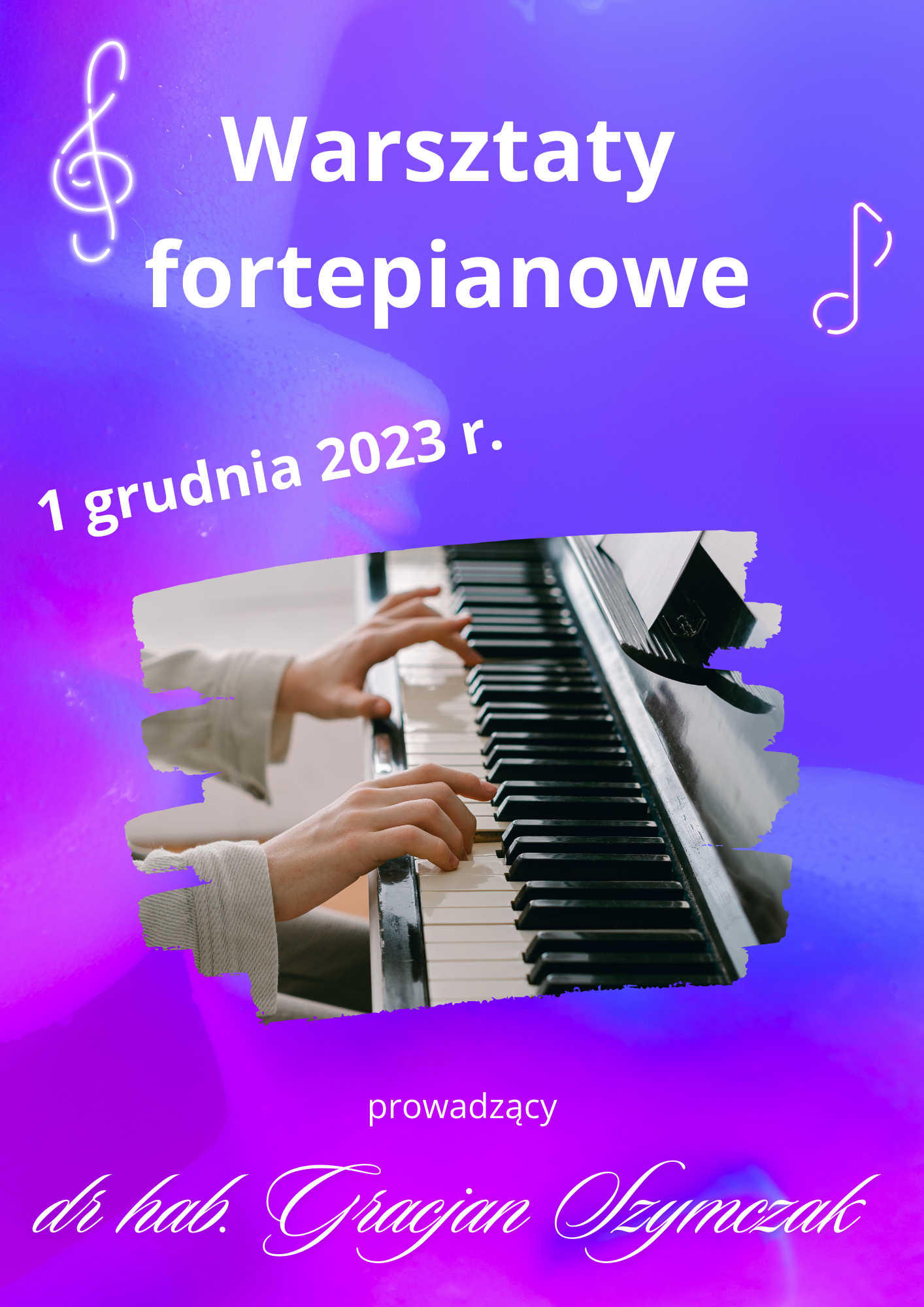 warsztaty fortepianowe 1.12.2023 