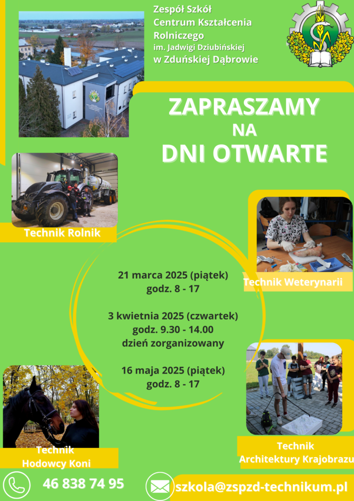 Zespół Szkół Centrum Kształcenia Rolniczego im. Jadwigi Dziubińskiej w Zduńskiej Dąbrowie