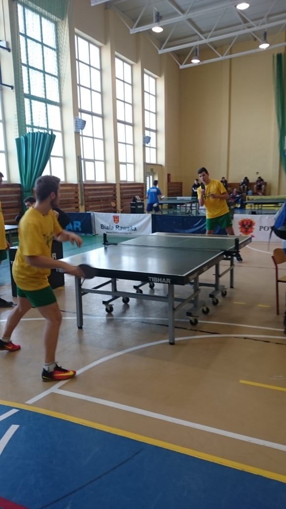 3 MIEJSCE W TENISIE STOŁOWYM