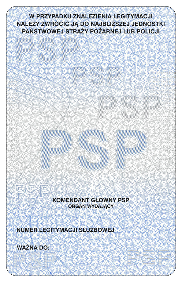 tył projektu legitymacji