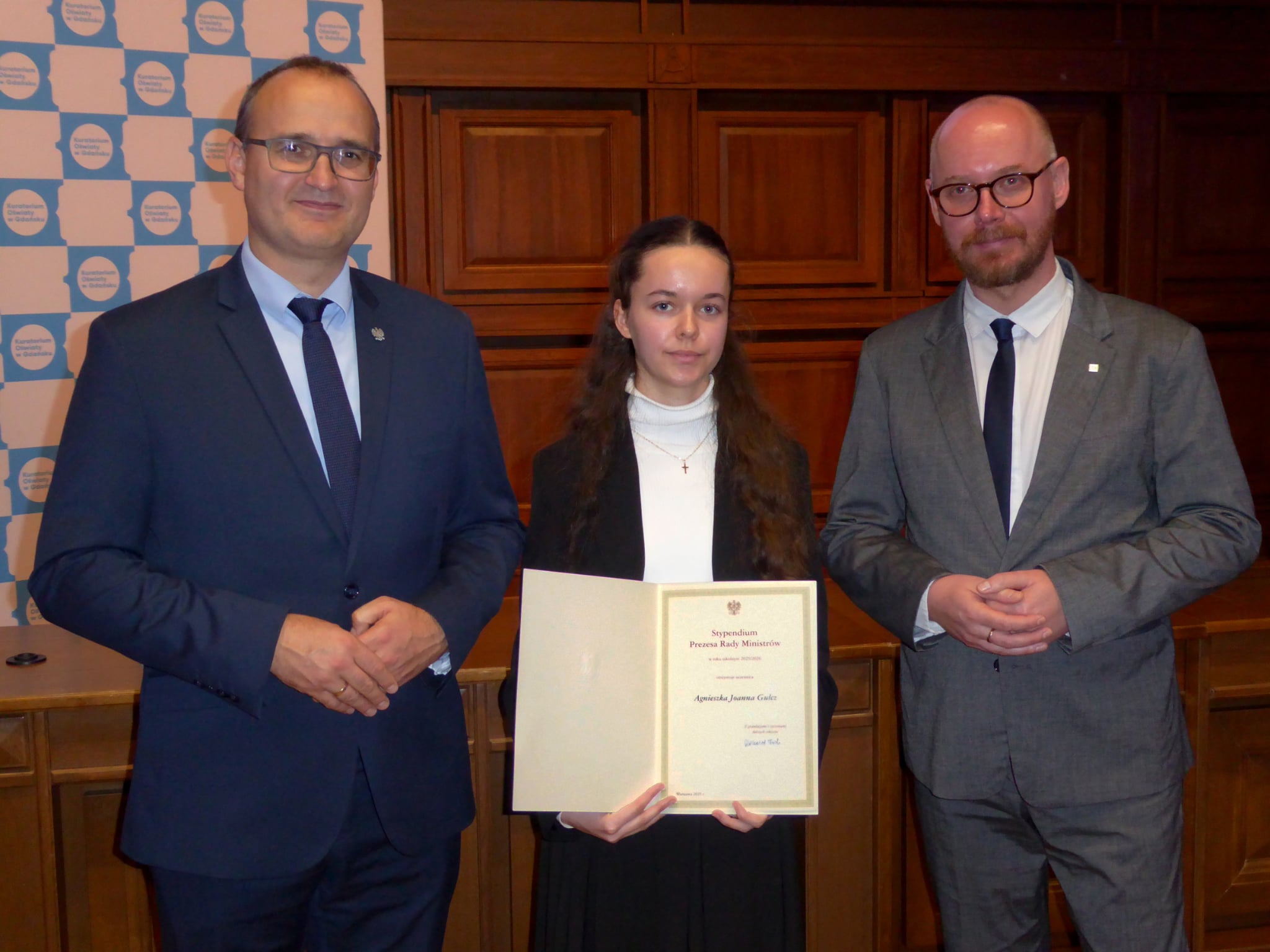 Agnieszka Gulcz Stypendystką Prezesa Rady Ministrów