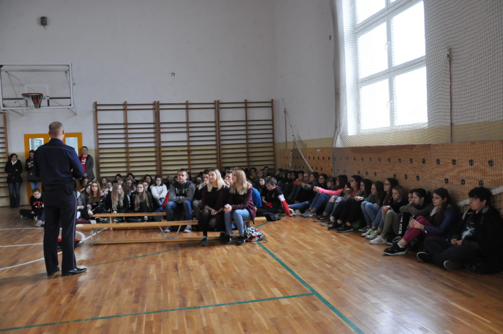 SPOTKANIE Z POLICJANTAMI