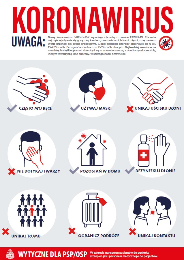 Plik pdf znajduje się poniżej w materiałach - Wytyczne dla PSP/OSP w zakresie transportu pacjen-tów do punktów szczepień jak i personelu medycznego do pacjentów