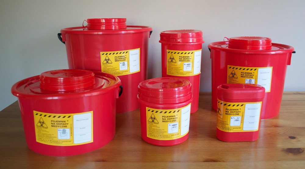 Pojemniki na odpady medyczne